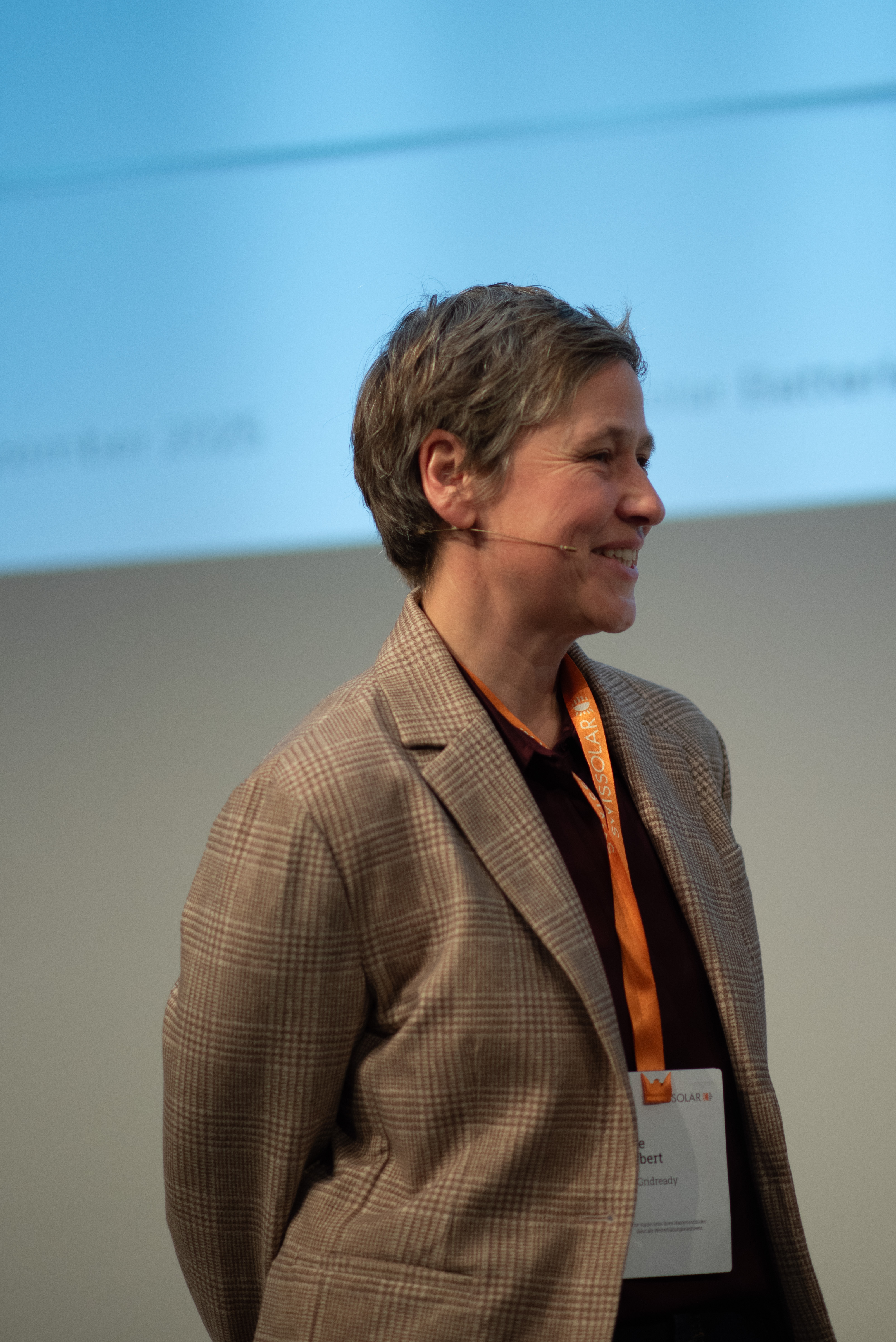 Swissolar Event Referentin | © Swissolar / Céline Farias