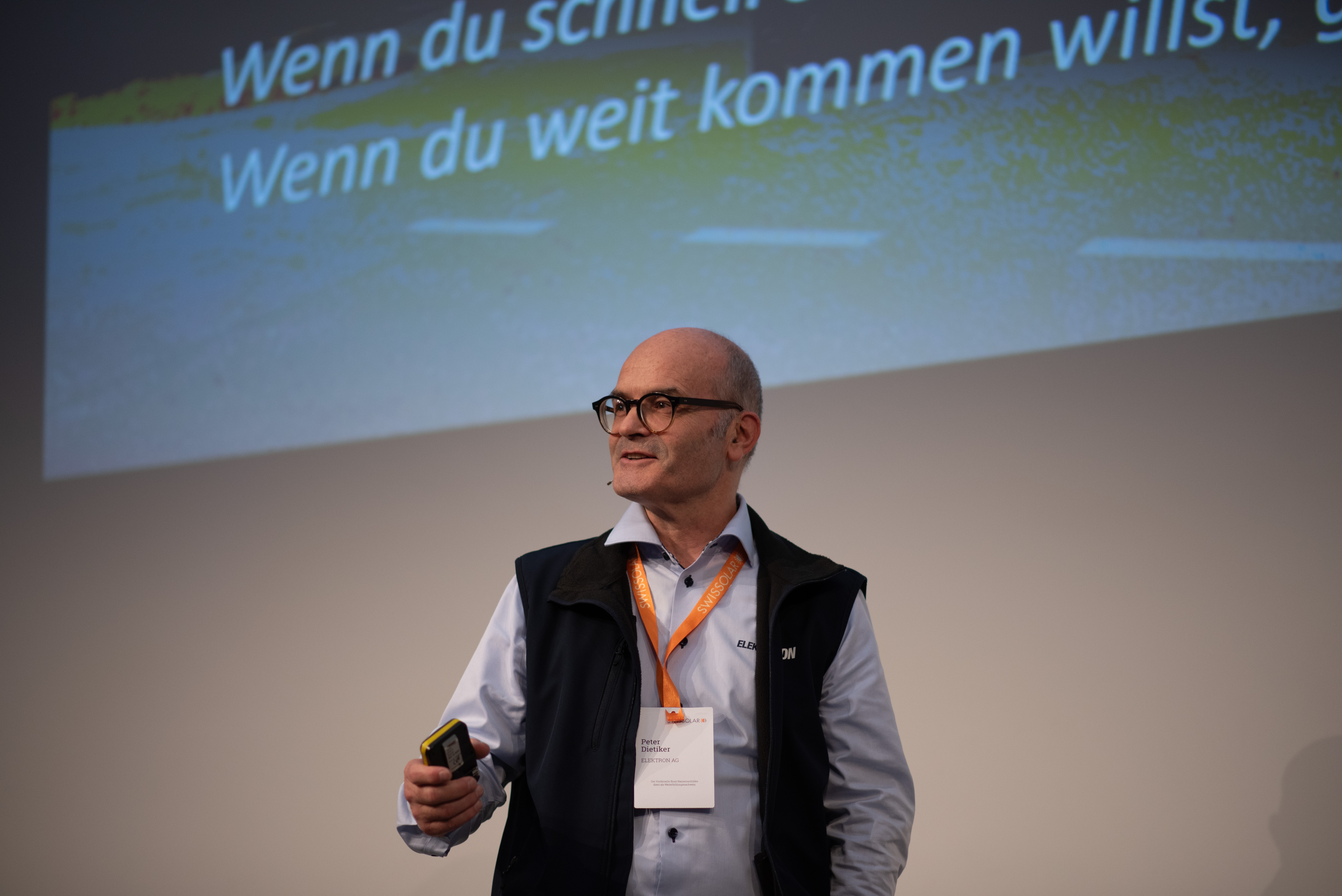 Swissolar Event Referentin | © Swissolar / Céline Farias